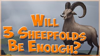 Will 3 Sheepfolds Be Enough  Goat clan in 3v3  Northgard [upl. by Einahets679]