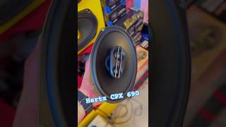 Hertz CPX 690  6quotx9quot coaxial speaker sound check [upl. by Mas]