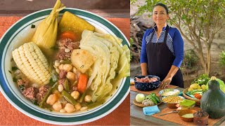 PUCHERO  El Caldo que se prepara en los Ranchos de Sonora  La Herencia de las Viudas [upl. by Modnar]