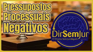 Pressupostos Processuais Negativos Perempção Litispendência e Coisa Julgada novo CPC [upl. by Burdett67]