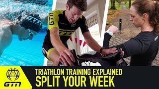 Triathlon Training Explained  How To Split Your Training Week [upl. by Ecirtel]