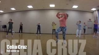 Oye como va by Celia Cruz DanceFitness wCristina [upl. by Eamaj]