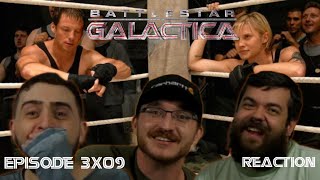 Battlestar Galactica 3x09 Unfinished Business Extended Edition Reaction [upl. by Ylhsa]