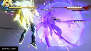 Custom Bardocks METEORIC ASSAULT COMBO [upl. by Earlie]