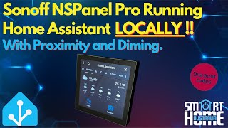 NSPanel Pro Running Home Assistant LOCALLY [upl. by Netloc30]