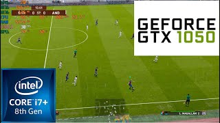 HP Pavilion 15 i7 8750h GTX 1050 PES 2021 [upl. by Samuelson79]