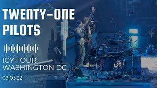 TwentyOne Pilots Full 4K Concert  Icy Tour  Live from Capital One Arena Washington DC  090322 [upl. by Hgielar853]