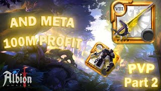 BLOODLETTER AND META 100M PROFIT  PART 2  84 Kill  Mist PVP  Albion Online [upl. by Fanchette]