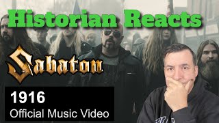 1916 by Sabaton Motorhead Cover  Historian Reaction [upl. by Meeka]