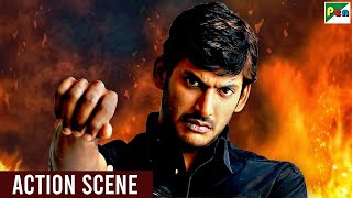 Main No 1 Hoon  Vishal Fight Scene  Prabhu  Marte Hai Shaan Se Action Scene [upl. by Gnouc]