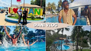 Diani beach Kenya  top rated hotel  Southern palm resort  beach sounds [upl. by Notnek]