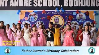 Birthday Song dance by class 45  Saint Andre School [upl. by Deer736]