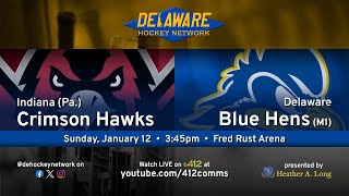 Delaware M1 vs Indiana Pa • Delaware Hockey Network [upl. by Christophe]