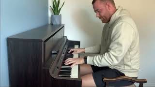 Sam Fender Seventeen Going Under  Piano Cover [upl. by Gredel]