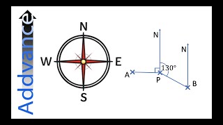 Bearings  GCSE Maths  Addvance Maths 😊➕ [upl. by Stafford569]