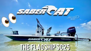 The SaberCat 25 by Gulf Coast Bay Boats Performance for  Best Shallow Water Boat on the market [upl. by Bandur]