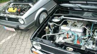 golf 1 MK 1 golf1cult weber doppelvergaser carburator [upl. by Soigroeg]