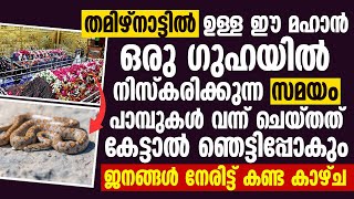 തമിഴ്നാട്ടിൽ ഉള്ള ഈ മഹാൻ ഒരു ഗുഹയിൽ നിസ്കരിക്കുന്ന സമയം  Tamil Nadu Dargah [upl. by Blanding]