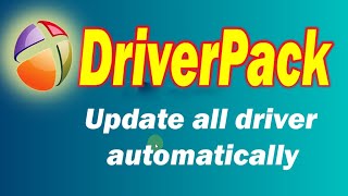 How to install Driver pack solution  Update all drivers automatically  tipstime01 [upl. by Aicined]