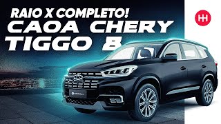 CAOA Chery Tiggo 8 Turbo GDI 🚀 RAIO X COMPLETO do Novo SUV de 7 Lugares [upl. by Ariad]