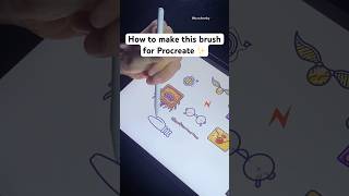 How to make this brush for Procreate ✨🫶 procreate procreatebrushes [upl. by Kennan]