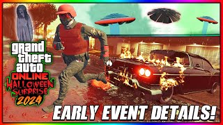 GTA Online Upcoming Halloween DLC 2024 Event Early Details North Yankton Ghost Event UFO [upl. by Bohlin]