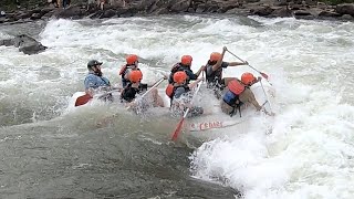 Our Jolly Viking Paul Slaying Godzilla amp Humongous on the Upper Ocoee River [upl. by Ymor]