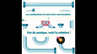 Comment déboucher un évierlavabo [upl. by Kimmie]