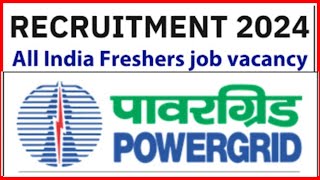 Power Grid Recruitment 2024 powergrid power electricity renewableenergy electricalenergy [upl. by Ydner708]