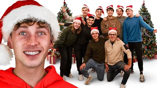 Wij Maken Een Kerstlied Met YouTubers [upl. by Akerdnuhs]