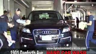 Splash N Shine Hand Car Wash and Detailing  1901 Danforth Ave [upl. by Hanoy]