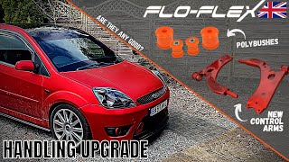 Fitting FloFlex Polybushes to the Lower Control Arms on my ST150 [upl. by Rellek]