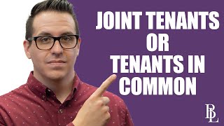 Joint Tenants or Tenants in Common  What if the Deed Doesnt Specify [upl. by Meedan]