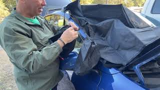 Windshield Cover Review amp Unboxing 4K [upl. by Noyrb]