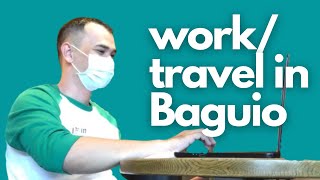 teaching while traveling in Baguio [upl. by Gehlbach]