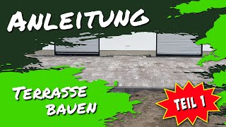 So verlegst du 2024 Terrassenplatten in ungebundener Bauweise mit Splitt [upl. by Dranyl]