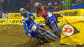 Detroit Supercross Haiden Deegan RAW Motos [upl. by Carberry455]