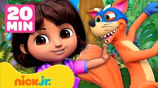 Dora  As Furtivas Mais Astutas do Swiper 🦊 2  20 Minutos  Nick Jr em Português [upl. by Aivan690]