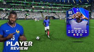 85 THURAM SBC PLAYER REVIEW  FC 25 ULTIMATE TEAM [upl. by Eirelav]