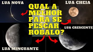 QUAL A MELHOR FASE DA LUA PARA SE PESCAR ROBALO [upl. by Annawyt]