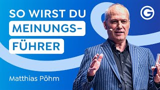 Charisma SO überzeugst du mit Rhetorik amp Gestik  Matthias Pöhm [upl. by Ile]