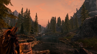 Skyrim Immersive Modded Graphics NonENB 1440p Performance Friendly [upl. by Pleione]