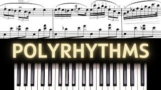 How To Figure Out Polyrhythms  Piano Tutorial [upl. by Yatnuhs]