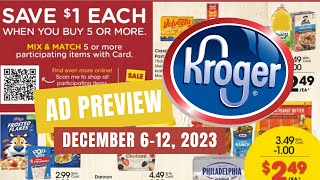 Prices Going Up Kroger Ad Preview for 1261212  Mega Sale Weekly Digitals amp MORE [upl. by Hallett]