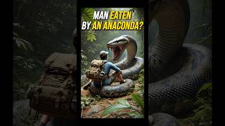 Man Eaten by Anaconda The Terrifying True Story [upl. by Ilsa]