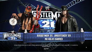 WWE 2K24 FULL MATCH — Boogeyman Vs Undertaker — No Hold Barred Match [upl. by Ardnik]