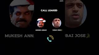 Dubai jose meets Mukesh Annan  Call leaked  Riyas khan  Mukesh troll  Funny compilation [upl. by Iila]