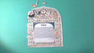 Animated Museum 18th Century Ketubah [upl. by Siravart242]