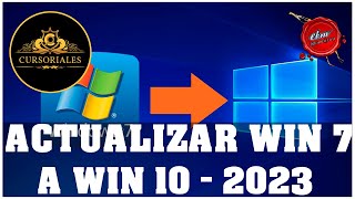 COMO ACTUALIZAR DE WINDOWS 7 8 A WINDOWS 10 EN 2023 [upl. by Ihcego866]