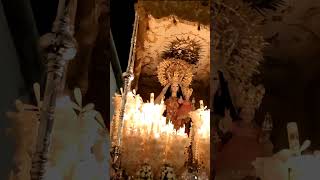 Nuestra Señora del Carmen Coronada de San Cayetano en Procesión por la Plaza del Conde de Priego [upl. by Lydell]